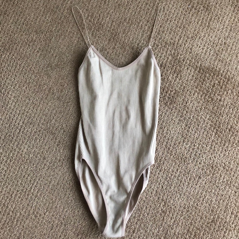 Tan bodysuit